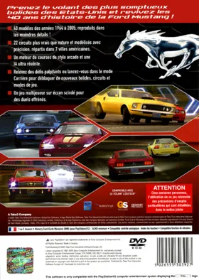 Ford Mustang - The Legend Lives box cover back